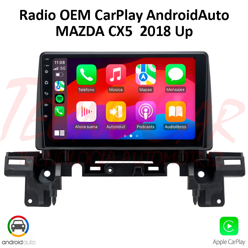 RADIO MAZDA CX-5  2018 Up  CARPLAY  / ANDROID AUTO 9.1"